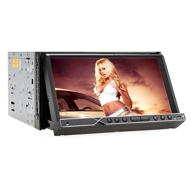  7 Inch 2DIN Car DVD Player (Support GPS, Bluetooth, TV, RDS, iPod)