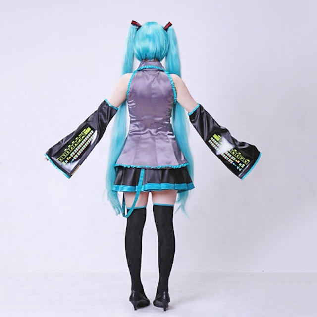 Inspired by Vocaloid Miku Video Game Cosplay Costumes Cosplay Suits ...