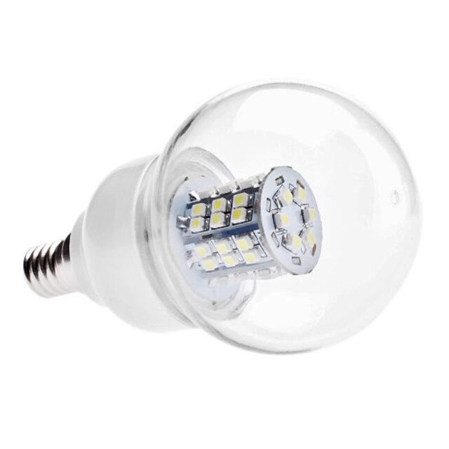  6000 lm E14 LED kulaté žárovky G60 48 lED diody SMD 3528 Teplá bílá Chladná bílá AC 110-130V AC 220-240V