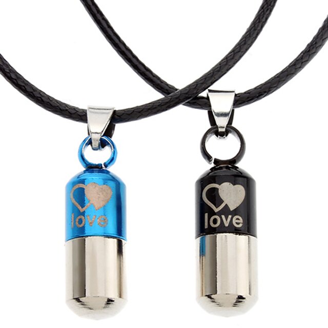  Pendant Necklace Bullet Alloy Necklace Jewelry For Daily
