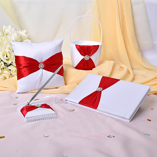  Elegant BeautifulGarden Theme Collection Set With Satin Wedding Ceremony