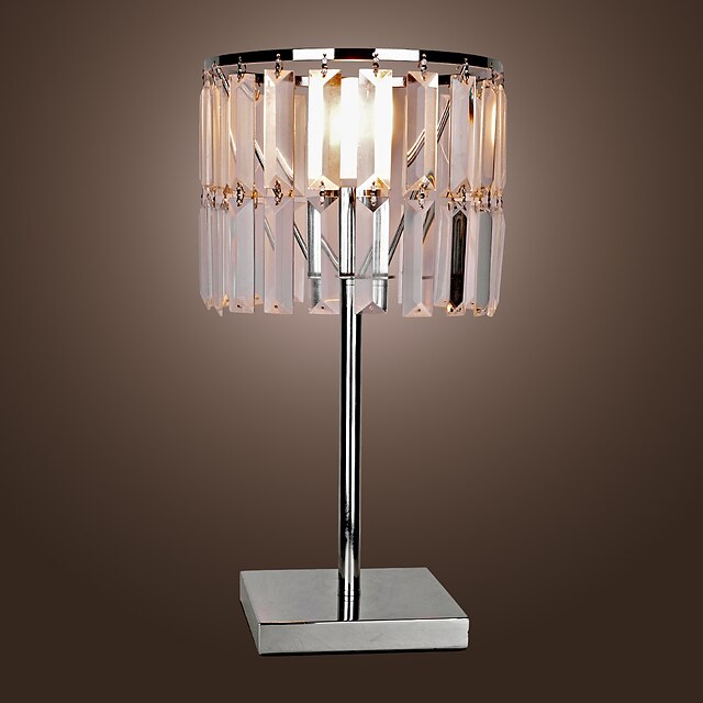  LISBURN - Tischlampe Modern aus Kristall