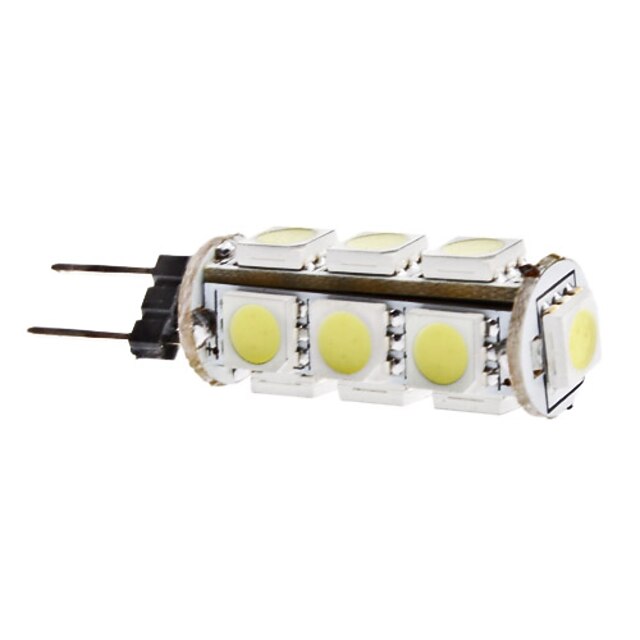  g4 lumini de porumb condus t 13 smd 5050 180lm natural alb 6000k dc 12v