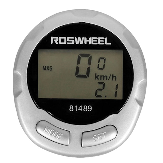  ROSWHEEL LCD digital de 13 funciones a prueba de agua con conexión de cable de ordenador Ciclo 81489