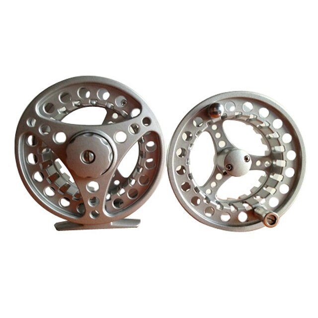  Fishing Reel Fly Reel 1:1 Gear Ratio 3 Ball Bearings for Fly Fishing / Right-handed / Left-handed / Hand Orientation Exchangable