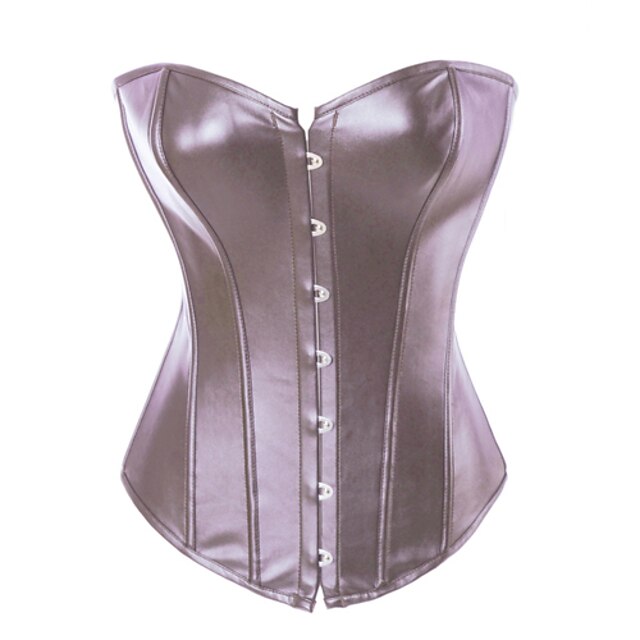  fashion faux corsets de fermeture bustier en cuir avant de Busk shapewear lingerie sexy shaper