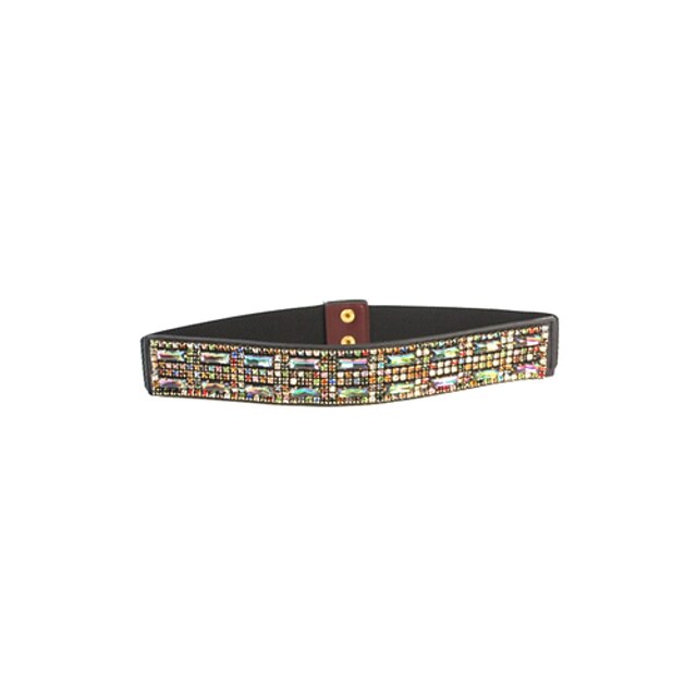  Outstanding Spandex Party/Fashion Belt With Rhinestones & Crystal