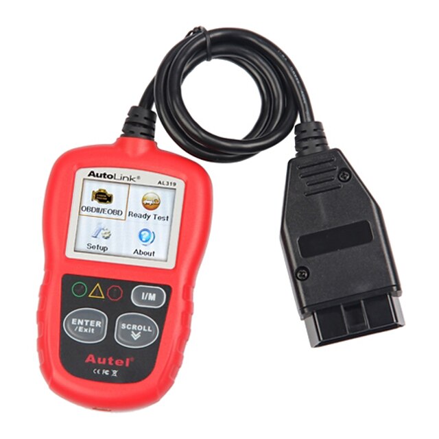  Autel® AutoLink AL319 CAN/OBDII Code Reader Diagnostic Tool