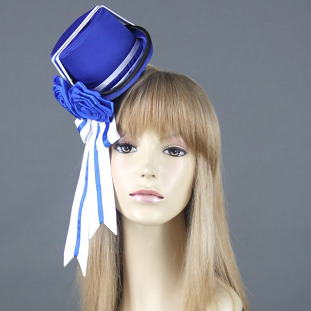  Chapeau / Casquette Inspiré par Black Butler Ciel Phantomhive Manga Accessoires de Cosplay Fabrication CAP / Chapeau Homme Déguisement d'Halloween