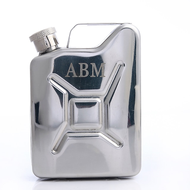  Stainless Steel Leatherette Hip Flasks Groom Groomsman Parents Wedding Anniversary Birthday