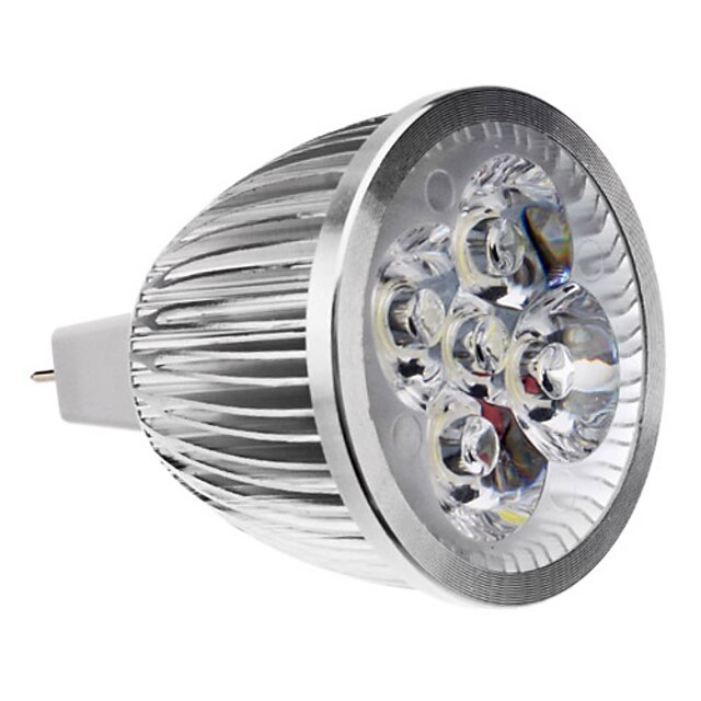  280lm GU5.3(MR16) LED-spotlights MR16 5 LED-pärlor Högeffekts-LED Naturlig vit 12V / # / #