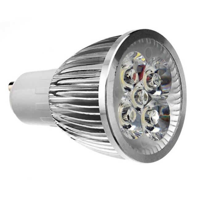  1pc 5 W 300 lm GU10 LED-spotlys 5 LED Perler Højeffekts-LED Varm hvid / Kold hvid / Naturlig hvid 110-240 V / 85-265 V