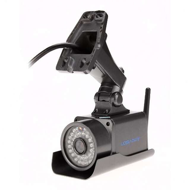  P2P 2,0 megapixel Wireless mini Vandtæt IP-kamera, IR nightvision 15m