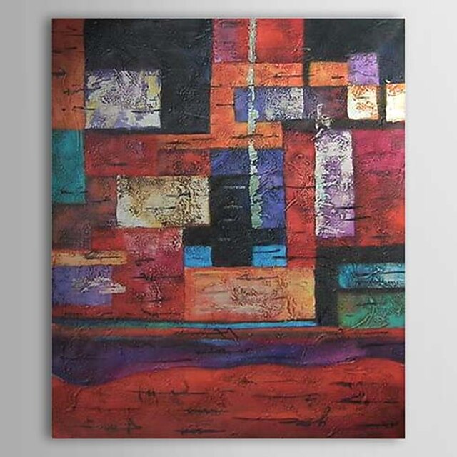  Oil Painting Hand Painted - Abstract Classic Stretched Canvas