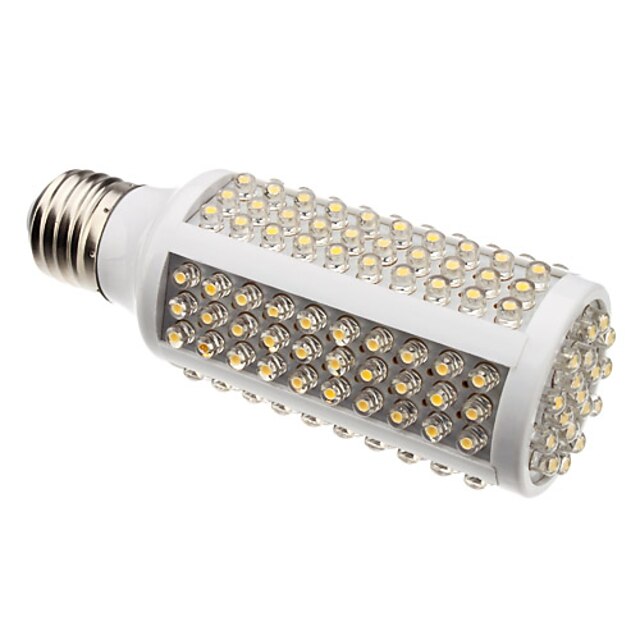  Ampoule LED Epi de Maïs Blanc Chaud (220V), E27 168-LED 11W 890LM 3000K