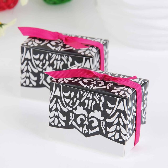  12 Piece/Set Favor Holder-Cuboid Card Paper Favor Boxes Non-personalised
