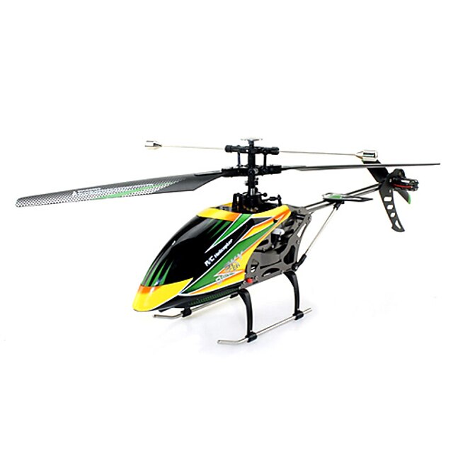  2,4 G de cuatro canales RC mono-rotor LCD de control remoto helicóptero de juguete