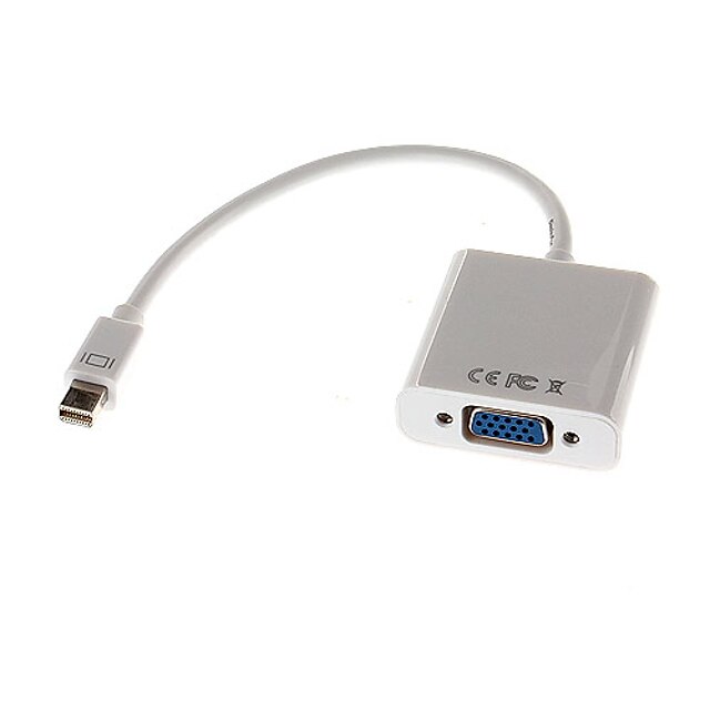  adaptateur Mini DisplayPort vers VGA pour MacBook, iMac