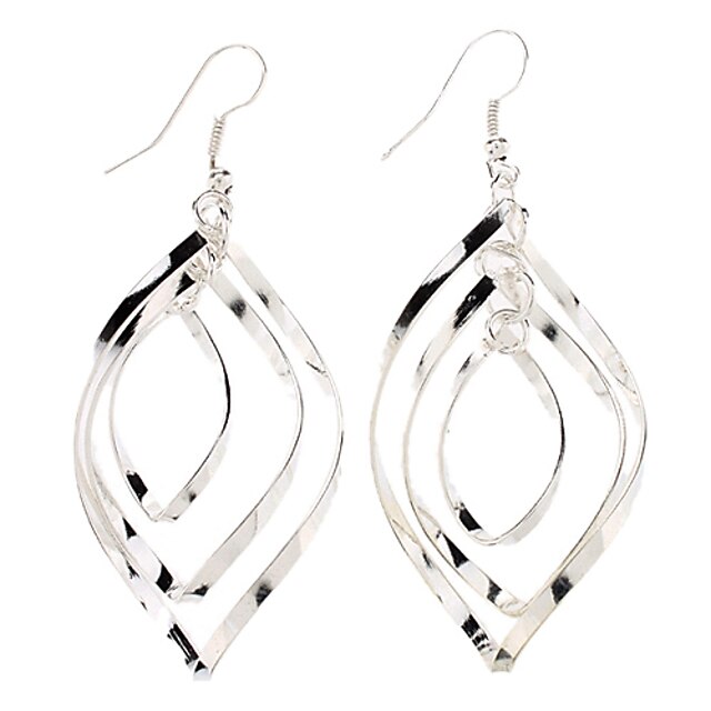  Women's Fashion Sterling Silver Silver Earrings Jewelry For Daily