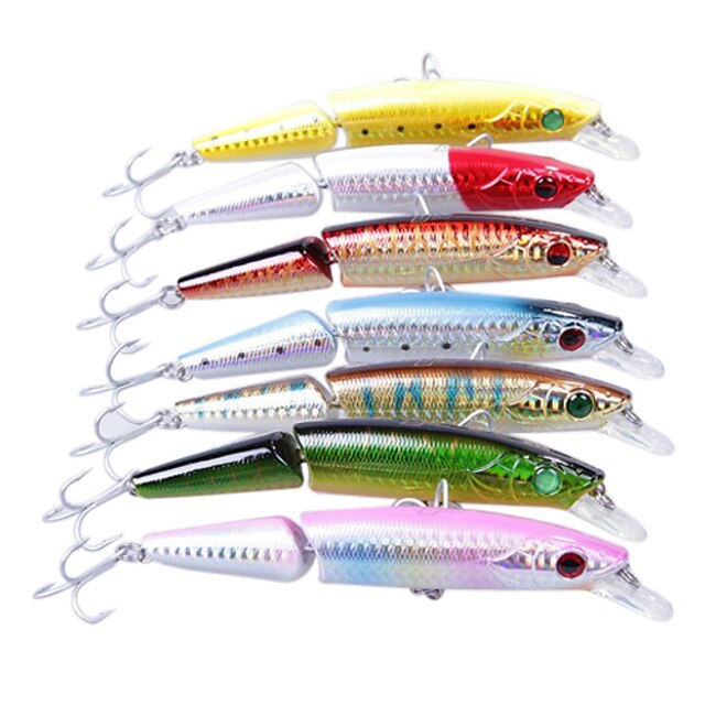  1 pcs Hard Bait Fishing Lures Hard Bait Bass Trout Pike General Fishing Metal