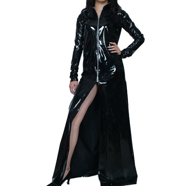  Shiny Zentai Suits Zentai Cosplay Costumes Dress PVC(PolyVinyl Chloride) Women's