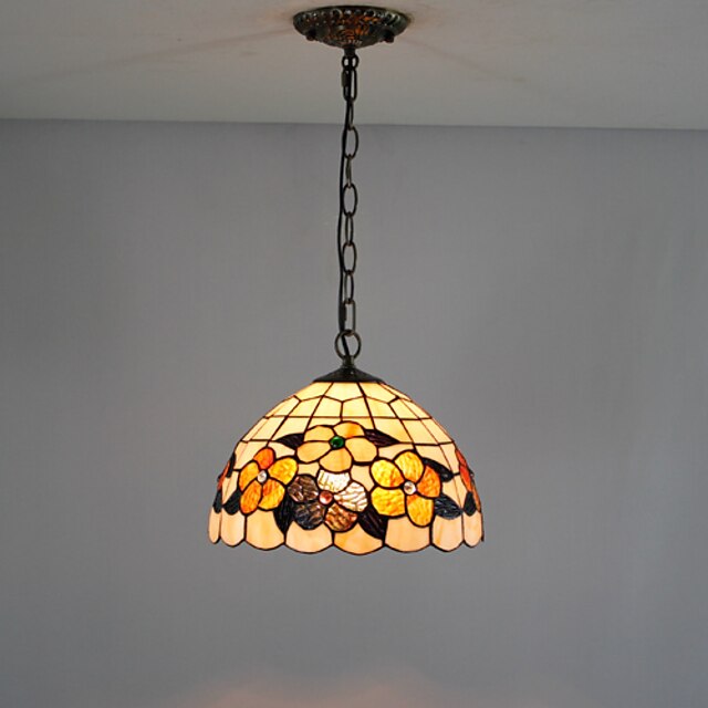  Mini Style Pendant Light / Pendant Lights Painted Finishes Tiffany 110-120V / 220-240V