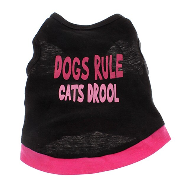  Câine Tricou Inimă Literă & Număr Îmbrăcăminte Câini Haine pentru catelus Ținute pentru câini Respirabil Costume pentru fată și câine băiat Bumbac XS S M L XL