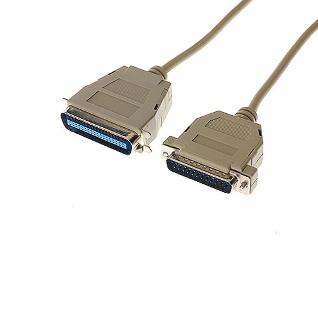  DB25 Male  to DB36 Female Cable for Printer