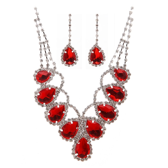 robbery Bering Strait voice Luxurious Rhinestone Ladies' Jewelry Set Including Necklace And Earrings  262359 2022 – $24.99