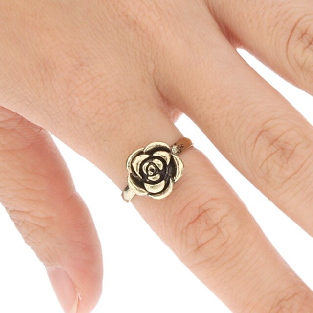  Vintage Rose în formă de inel