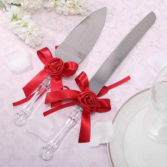  Stainless Steel Floral Theme Gift Box Serving Sets