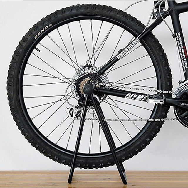  YUANYI Alufer Material Adjustable Triangle bike Stand RC-01 (Black) mountain bicycle Road bike wheel hub U foldable parking stand holder/u stand