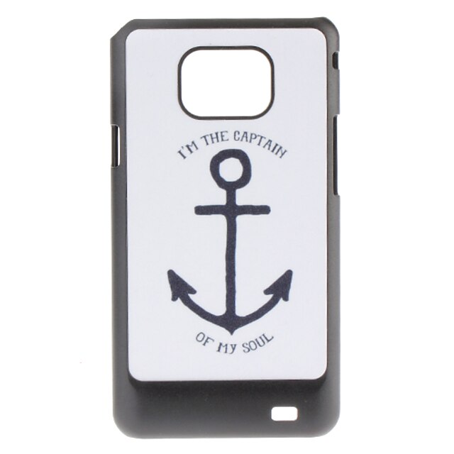  Anchor Pattern Hard Case for Samsung Galaxy S2 I9100