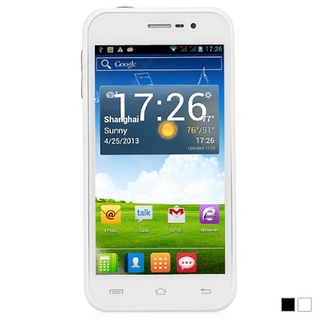  Walsun Android 4.2 mobiltelefon négymagos 1.2GHz-es processzorral, 4.7 hüvelykes kapacitív kijelzővel (Dual SIM, WiFi)