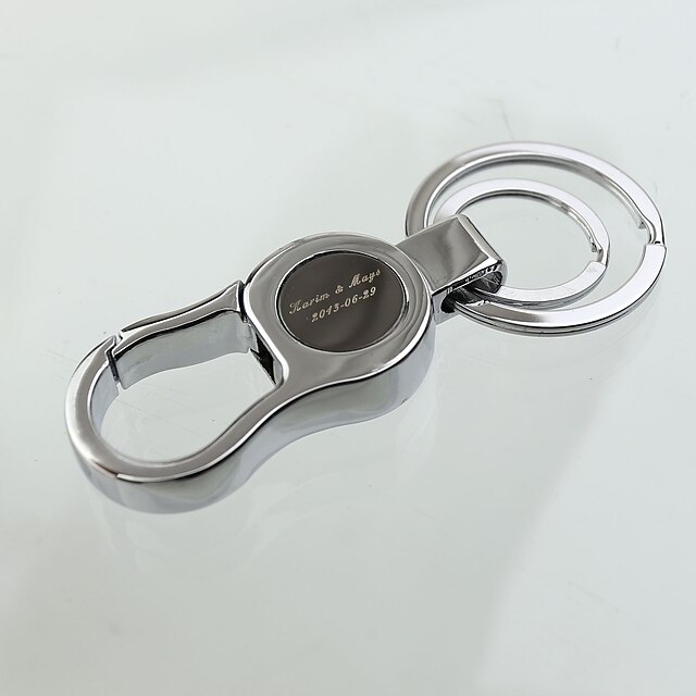  Classic Theme Keychain Favors Stainless Steel Keychains - 6