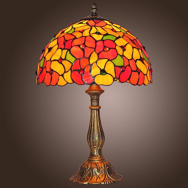  design Tiffany Stolní lampa Kov nástěnné svítidlo 110-120V / 220-240V Max 60W