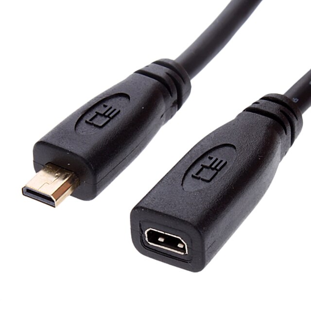  Mini HDMI M/F V1.3 Extension Cable (0.3 m)