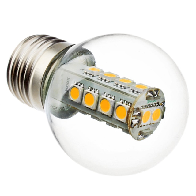  E26/E27 LED Globe Bulbs G45 18 SMD 5050 230lm Warm White 6000K AC 220-240V