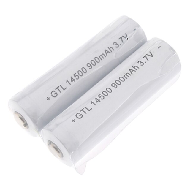  14500 Battery 900 mAh for Camping / Hiking / Caving / 5 (High > Mid > Low > Strobe > SOS)