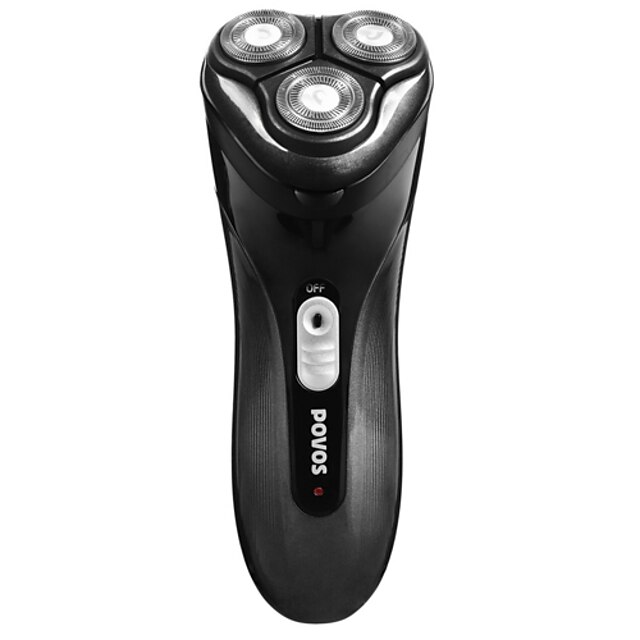  220-240V Independent Floating Triple-head Rechargeable Rotary Shaver with Pop-up Trimmer Povos PQ7102