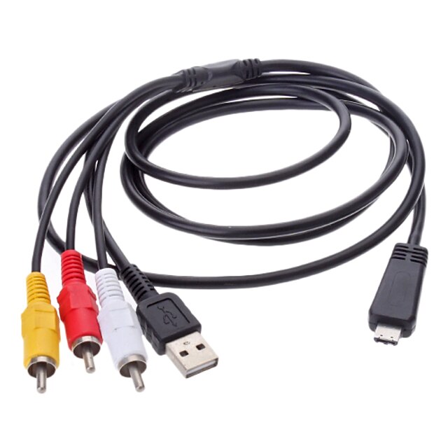  USB/3RCA na TYPE3 M / M kabel (1,5 m)