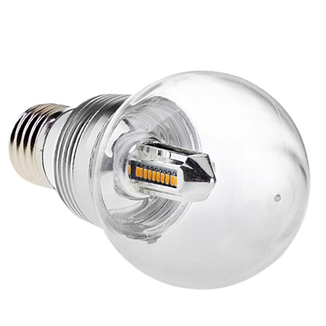  Lâmpada LED Ball E27 4W 320-360LM 3000-3500K luz branca morna (85-265V)