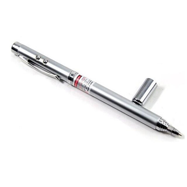  4-in-1 Gel Pen with Red Laser LED Teaching