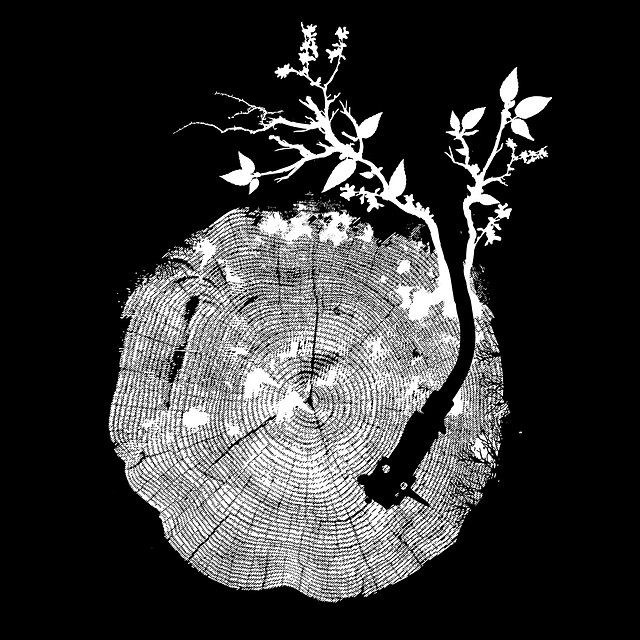  Chór botaniczny Art Drukowane Natures Mono przez Budi Satria Kwan