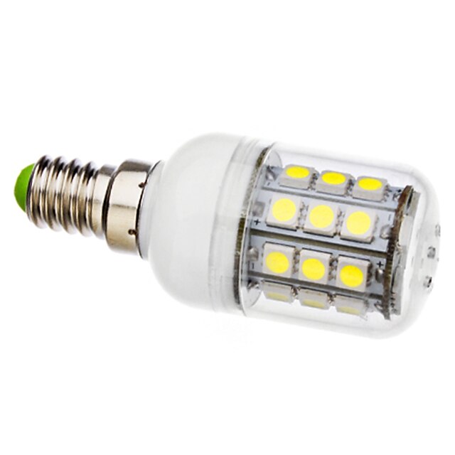  LED-kolbepærer 6000 lm E14 T 30 LED Perler SMD 5050 Naturlig hvid 220-240 V 110-130 V / #