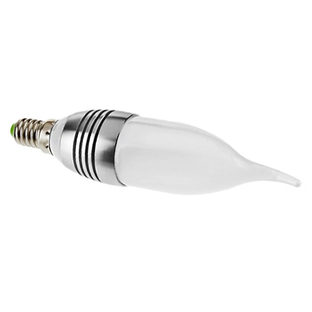 3 W LED svíčky 3000 lm E14 CA35 3 LED korálky High Power LED Ozdobné Teplá bílá 85-265 V