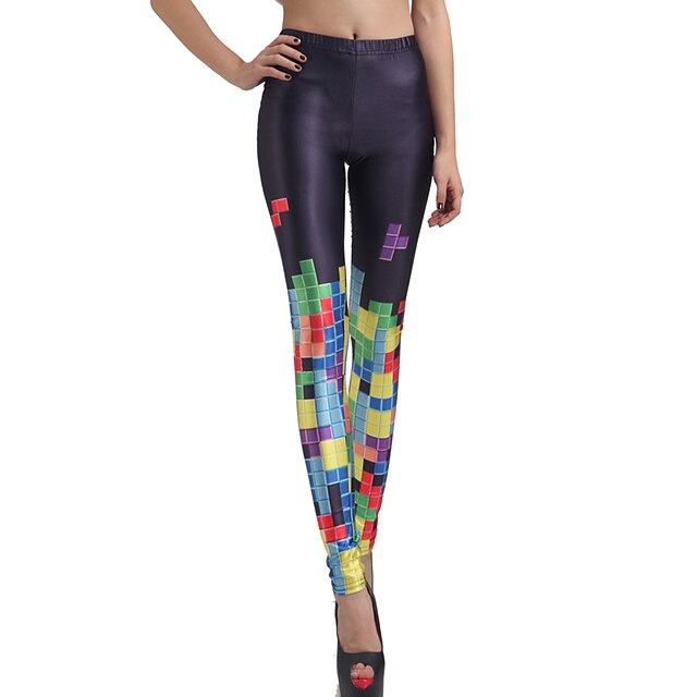  Magical Square Legging(Hip:90-104cm Length:105cm)