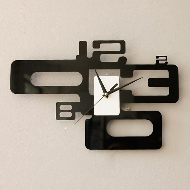  σύγχρονη μόδα ρολόι τοίχου στην καλλιτεχνική αριθμός χαρακτήρισε σχεδιασμό