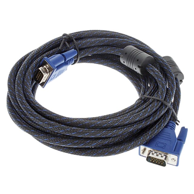  VGA To VGA M/M Computer Monitor Cable (5m)