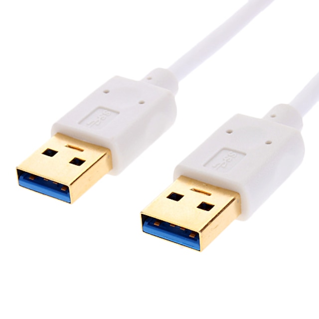  USB 3.0 AA White Datový kabel pro připojení tiskárny, mobilní zařízení (1 m)